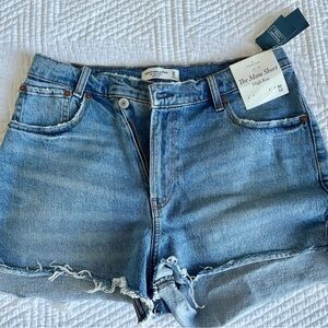 Abercrombie & Fitch — ‘The Mom Short’ — Curve Love, High Rise, Size 30 (NWT)